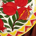 Набор чайный Риштанская керамика "Гранаты", 9 предметов (чайник 1 л, пиалы 0,5/0,3 л) - Фото 5