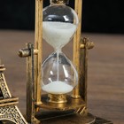 Песочные часы "Эйфелева башня", сувенирные, 15.5 х 6.5 х 16 см, микс - фото 8451195