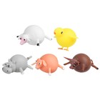 Мялка «Звери», надувается, виды МИКС - Фото 4