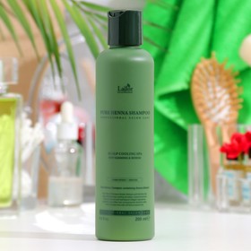 Шампунь для волос Lador Pure Нenna Shampoo (Cooling Spa) с хной, кактусом и ментолом, 200 мл 4252461