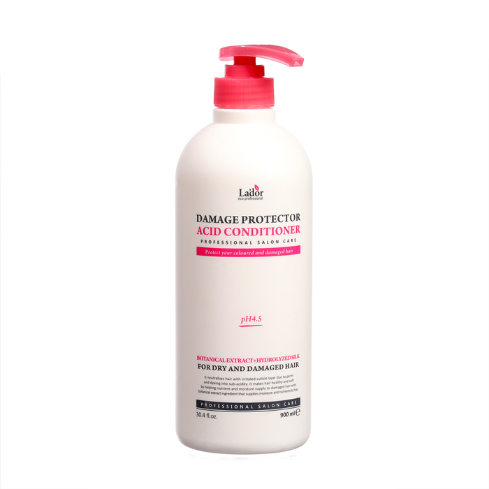 

Защитный кондиционер Lador Damaged Protector Acid Conditioner для поврежденных волос, 900 мл