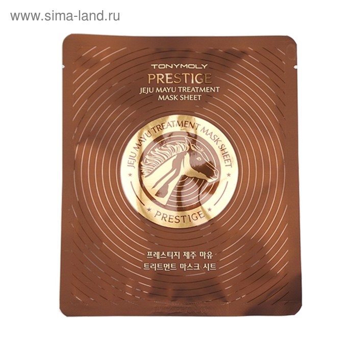 Маска для лица Tony Moly Prestige Jeju Mayu Treatment Mask Sheet , 21 г - Фото 1