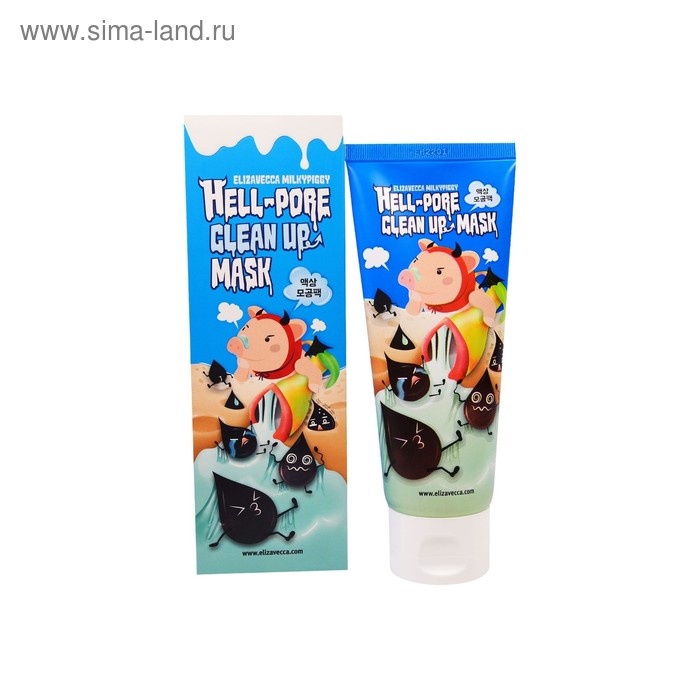 Маска-пленка Elizavecca Hell Pore Clean Up Mask для очищения пор, 100 мл. - Фото 1