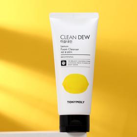 Пенка для умывания Tony Moly Clean Dew Lemon Foam Cleanser с экстрактом лимона, 180 мл 4252562