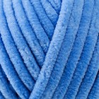 Пряжа "Dolce" 100% микрополиэстер 120м/100гр (777 ярко-голубой) - фото 8451266