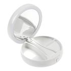 Зеркало Luazon KZ-09, подсветка, настольное, 30×16×16 см, увеличение × 10, USB, белое - Фото 6