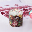 Форма бумажная для кекса, маффинов и кулича "Жостово" 70 x 60мм, МИКС - Фото 3