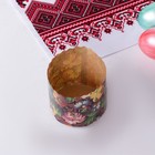 Форма бумажная для кекса, маффинов и кулича "Жостово" 70 x 60мм, МИКС - Фото 4