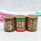 Форма для выпечки кулича бумажная Деко-про «Хохлома», одноразовая, 7×8.5 см, МИКС - Фото 6