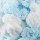 Пряжа "Puffy color" 100 % микрополиэстер 9м/100г (5924 голубой) - Фото 3