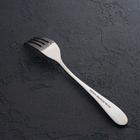 Вилка из нержавеющей стали Stella, h=20 см, цвет серебряный - Фото 2