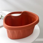 Кашпо для цветов на водосточную трубу IDEA «Алиция», 3.5 л, пластик, коричневый - Фото 6