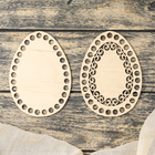Заготовка для вязания "Яйцо 3" (набор 2 детали) 10х15 см - Фото 3
