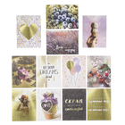 Набор карточек для скрапбукинга "Pretty violet" 7,5х10 см - Фото 1