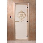 Дверь «Версаче», размер коробки 200 × 80 см, правая, цвет сатин - фото 298157823