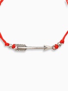 Браслет-оберег «Красная нить» In love лучшие друзья, набор 2 шт. цвет серебро, d=5.5 см - Фото 2