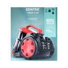 Пылесос Centek CT-2536, 2400/ 420 Вт, НEPA-фильтр, чёрно-красный - фото 9557533