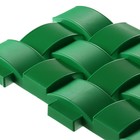 Ограждение декоративное, 19,5 × 240 см, 4 секции, пластик, зелёное - Фото 10