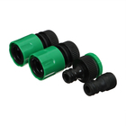 Набор коннекторов, d=1/2" (12 мм), 4 шт., 2 штуцера, 2 коннектора, Greengo - Фото 1