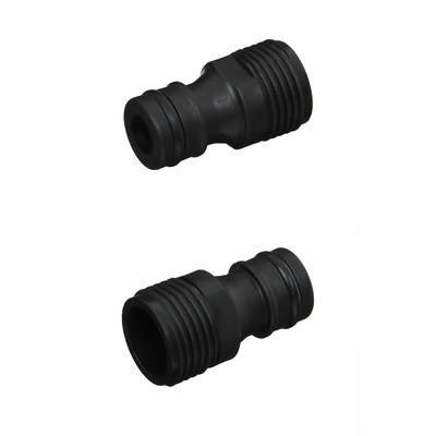 Набор коннекторов, d=1/2" (12 мм), 4 шт., 2 штуцера, 2 коннектора, Greengo