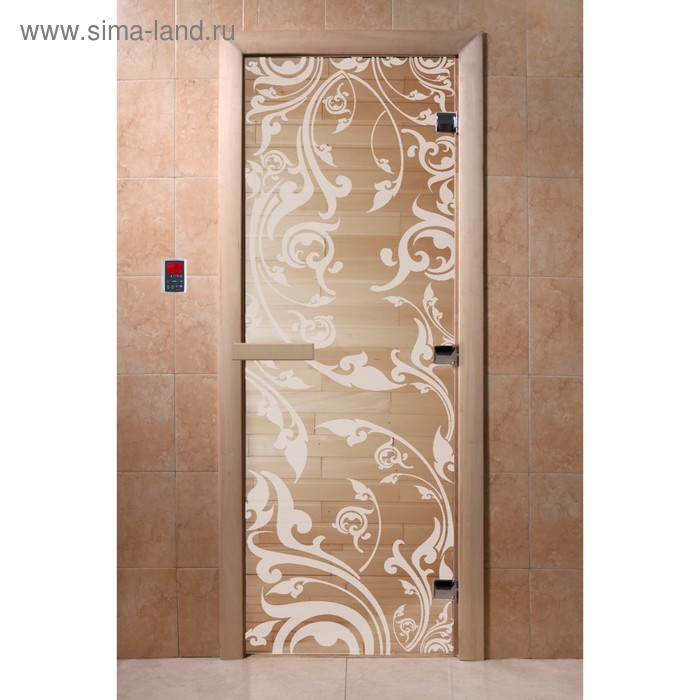 Дверь «Венеция», размер коробки 200 × 80 см, правая, цвет прозрачный - Фото 1