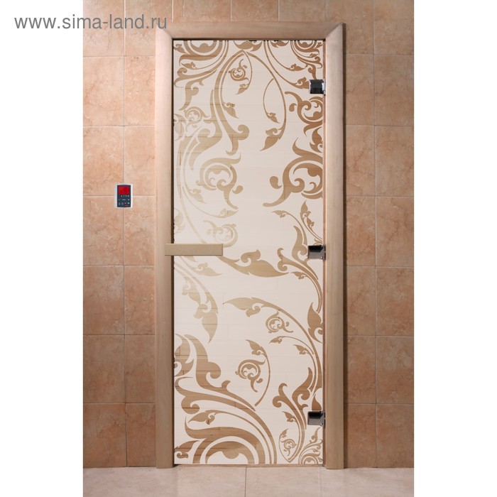 Дверь «Венеция», размер коробки 200 × 80 см, правая, цвет сатин - Фото 1