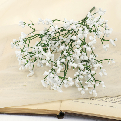 Букет искусственный «Гипсофила снежная», h=33 см, белые