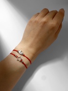 Браслет-оберег «Красная нить» Happy family моё чудо, набор 2 шт., цвет серебро, d=5.5 см - Фото 6