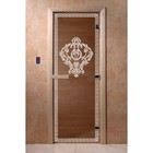 Дверь «Версаче», размер коробки 190 × 70 см, правая, цвет бронза - фото 298158036