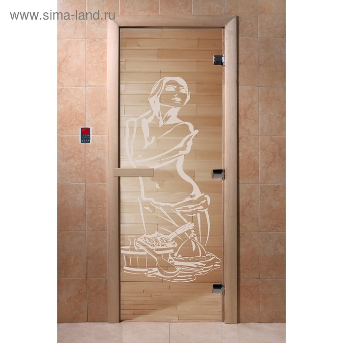 Дверь «Искушение», размер коробки 200 × 80 см, левая, цвет прозрачный - Фото 1
