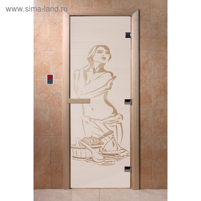 Дверь «Искушение», размер коробки 200 × 80 см, левая, цвет сатин - Фото 1