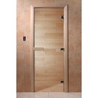 Дверь «Прозрачная», размер коробки 200 × 80 см, ольха, универсальная - фото 298158177