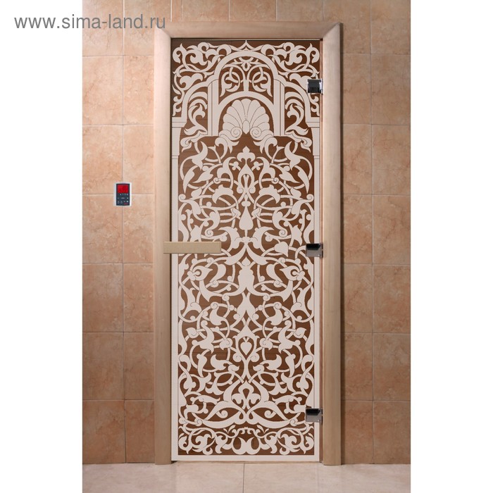 Дверь «Флоренция», размер коробки 200 × 80 см, правая, цвет бронза - Фото 1