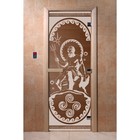 Дверь «Посейдон», размер коробки 190 × 70 см, левая, цвет бронза - фото 298158214