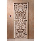 Дверь «Флоренция», размер коробки 200 × 80 см, левая, цвет бронза - фото 298158238