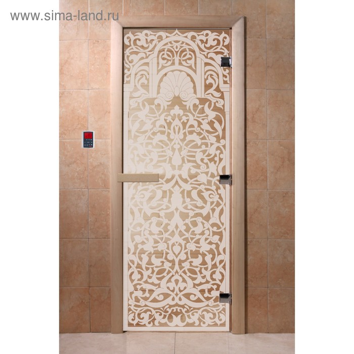 Дверь «Флоренция», размер коробки 200 × 80 см, правая, цвет прозрачный - Фото 1