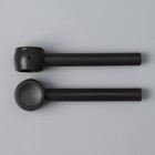 Карниз двухрядный, ширина 160 см, d=28 мм, пластиковые элементы, цвет венге - Фото 9