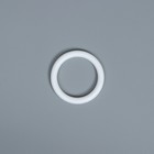 Карниз двухрядный, 140 см, d=28 мм, пластиковые крючки, белый - Фото 4