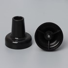 Карниз двухрядный, ширина 200 см, d=28 мм, пластиковые элементы, цвет венге - Фото 8