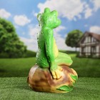 Садовая фигура из гипса «Лягушка на камне», 52×23×30 см - Фото 5