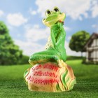 Садовая фигура из гипса «Лягушка на камне», 52×23×30 см - Фото 6