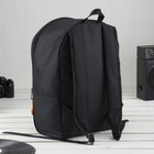 Рюкзак молодёжный, отдел на молнии, цвет чёрный - Фото 2