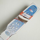 Карниз двухрядный «Лист», ширина 250 см, серебро, цвет белый  (артикул 4227963)  большой выбор товаров оптом и в розницу по низким ценам с доставкой