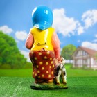 Садовая фигура "Бабка с козой" 14х33х60см - Фото 3