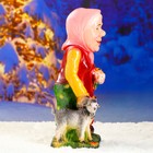 Садовая фигура "Бабка с козой" 14х33х60см - Фото 5