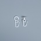 Карниз двухрядный, ширина 120 см, d=28 мм, пластиковые элементы, цвет дуб - Фото 5