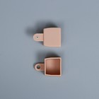 Карниз двухрядный, ширина 160 см, d=28 мм, пластиковые элементы, цвет дуб - Фото 9