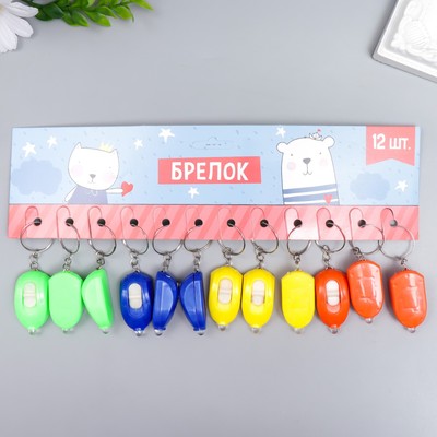 Фонарик свет на кольце "Маленький мышонок" МИКС 3,7х2,4х1,5 см