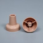 Карниз двухрядный, ширина 180 см, d=28 мм, пластиковые элементы, цвет дуб - Фото 7