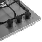 Варочная поверхность ORE LGB, газовая, 3 конфорки, серебристая - Фото 3